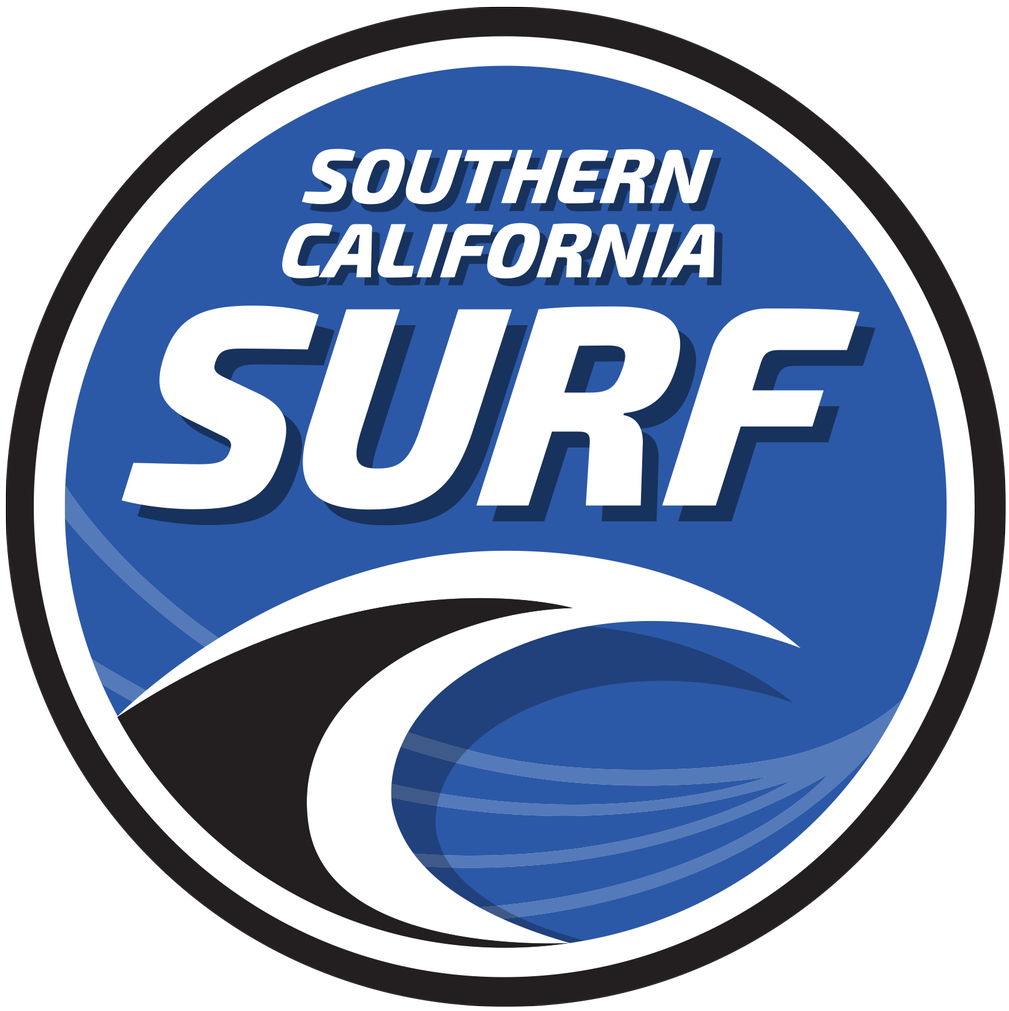 SoCal Surf 2015-Pres Primary Logo DTF transfer for t shirt
